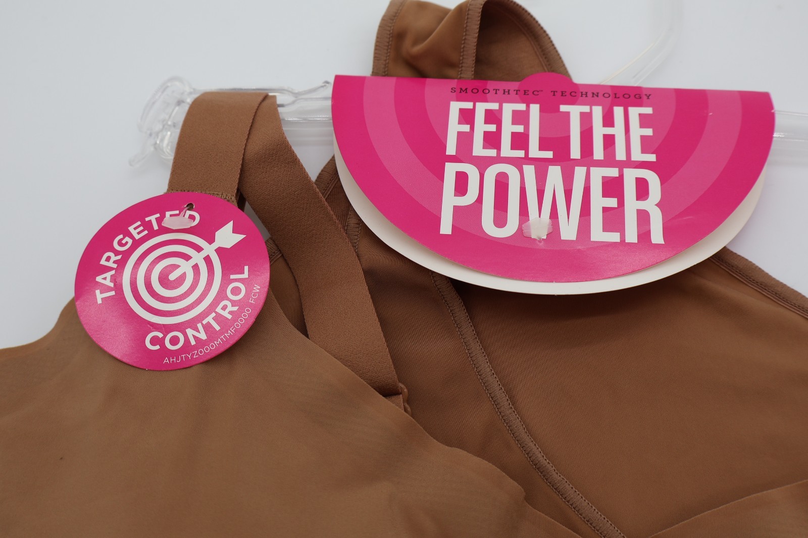 MAIDENFORM Power Players Firm Control Brown Thong Bodysuit Women’s 3XL NWT