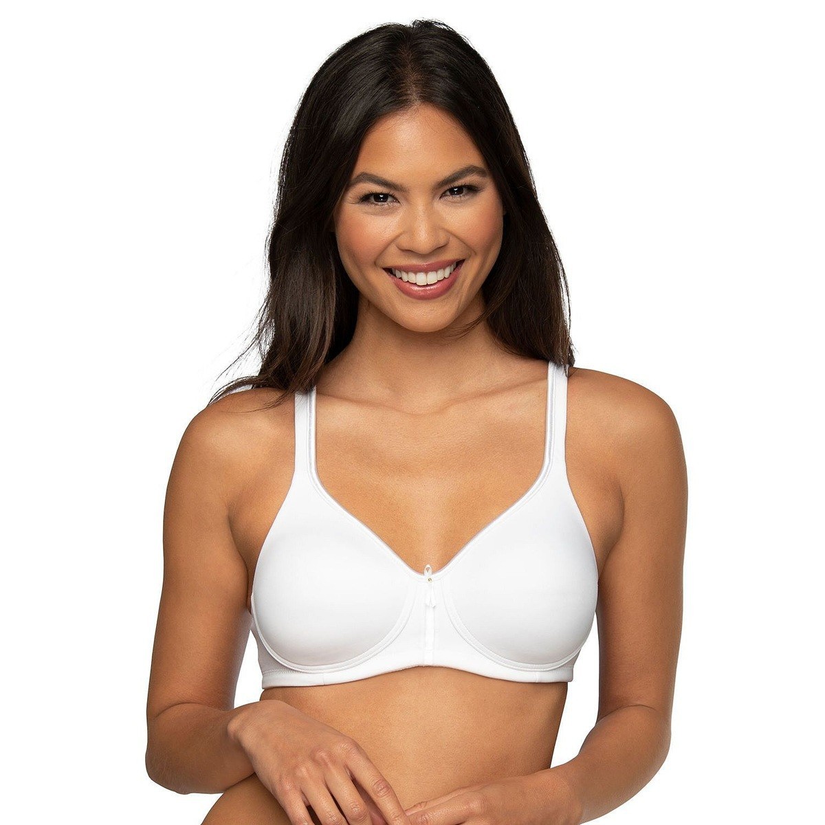 Vanity Fair Body Caress Convertible Wireless Bra 72335 White 36D NWT