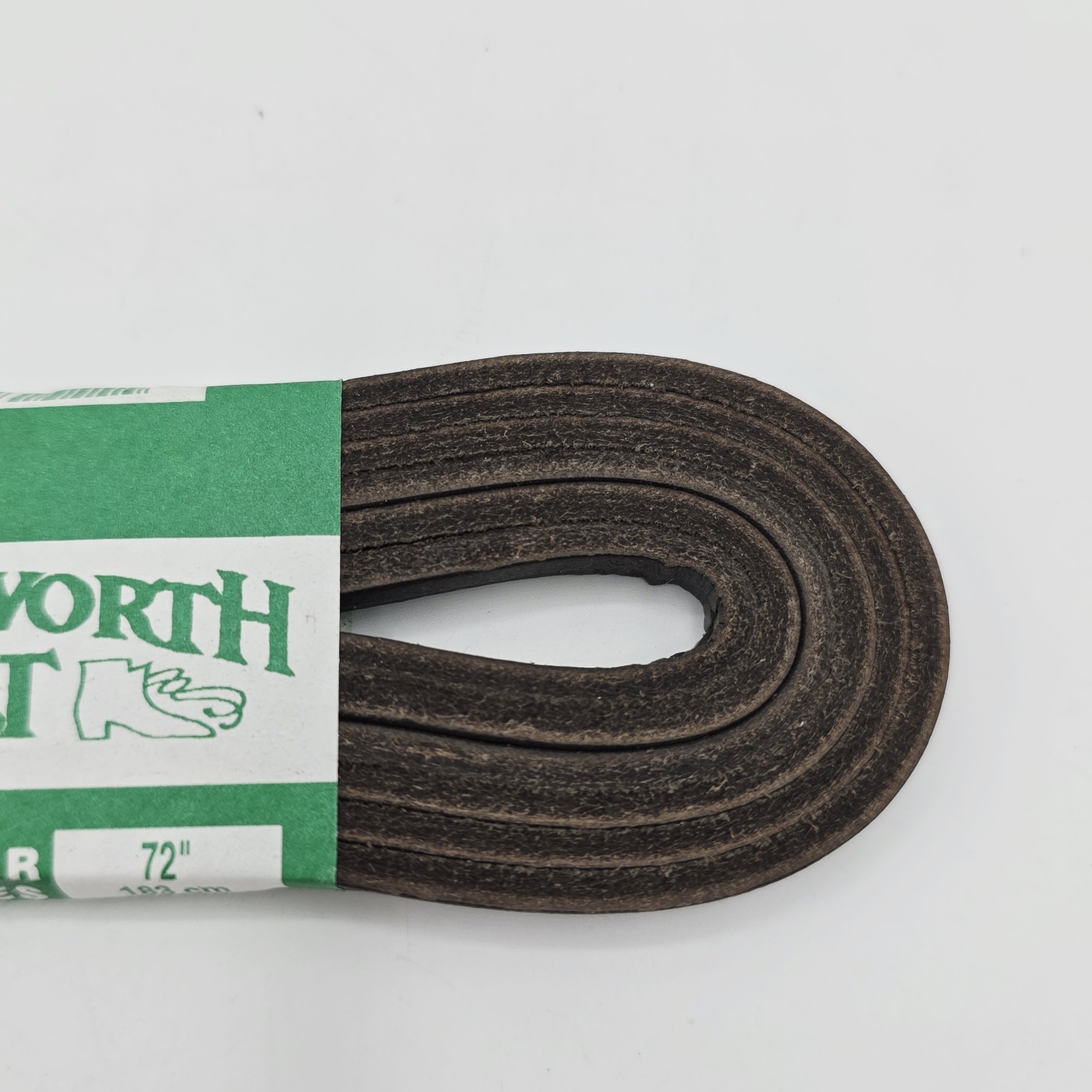 Moneysworth & Best 72″ All Leather Shoe and Boot Laces Brown NOS