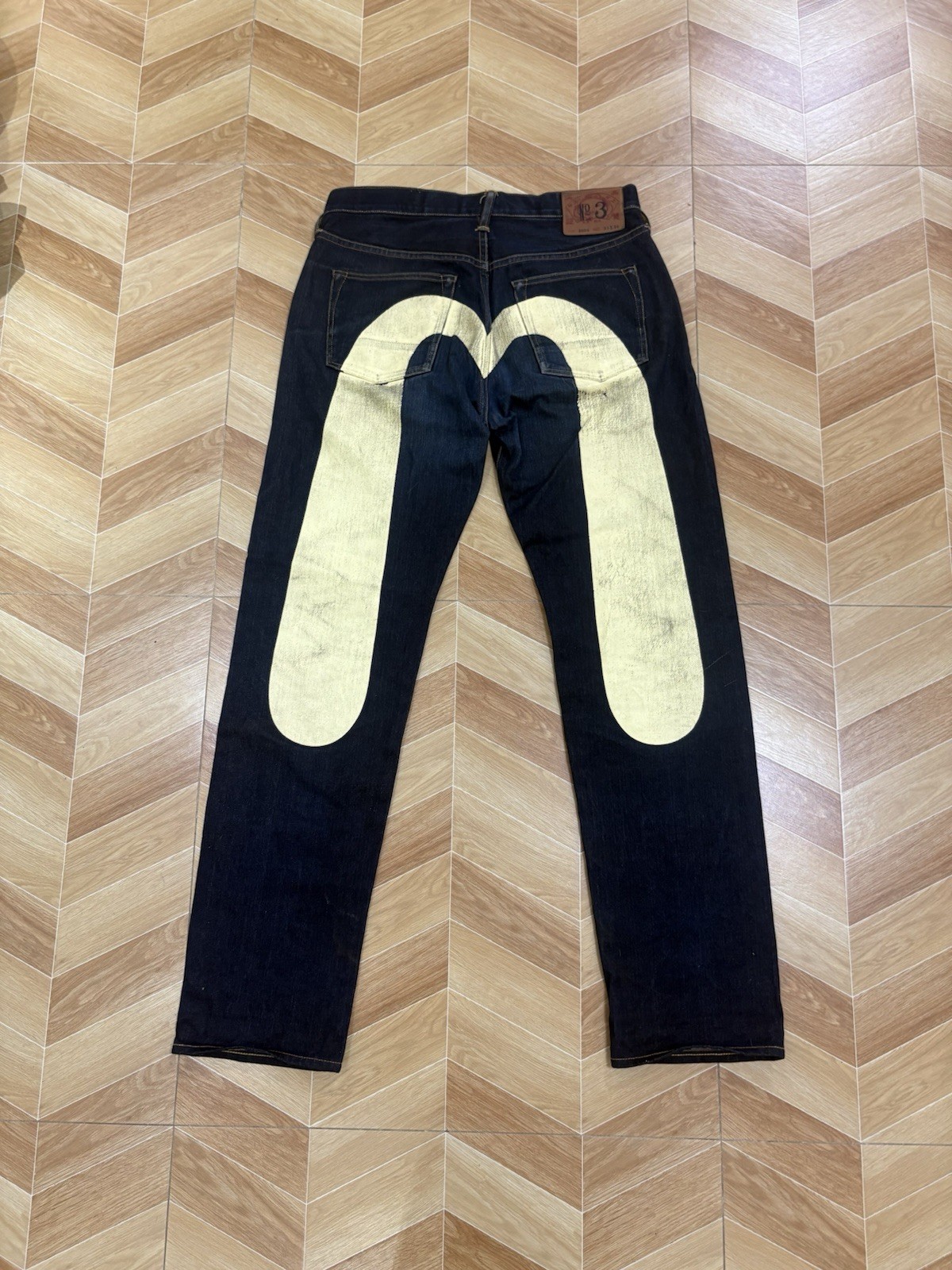 Evisu Big Gull Daicock Selvedge Jeans 31×34