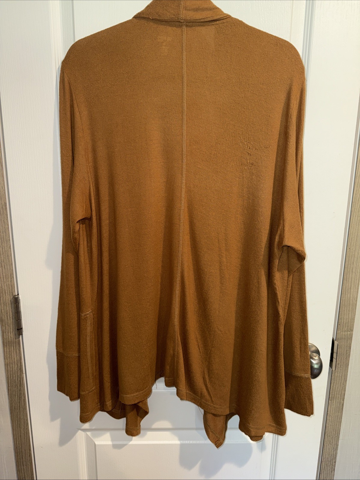 WOMENS CARDIGAN SWEATER STYLE & CO-RUST BROWN RAYON BLEND SIZE 2X NWOT