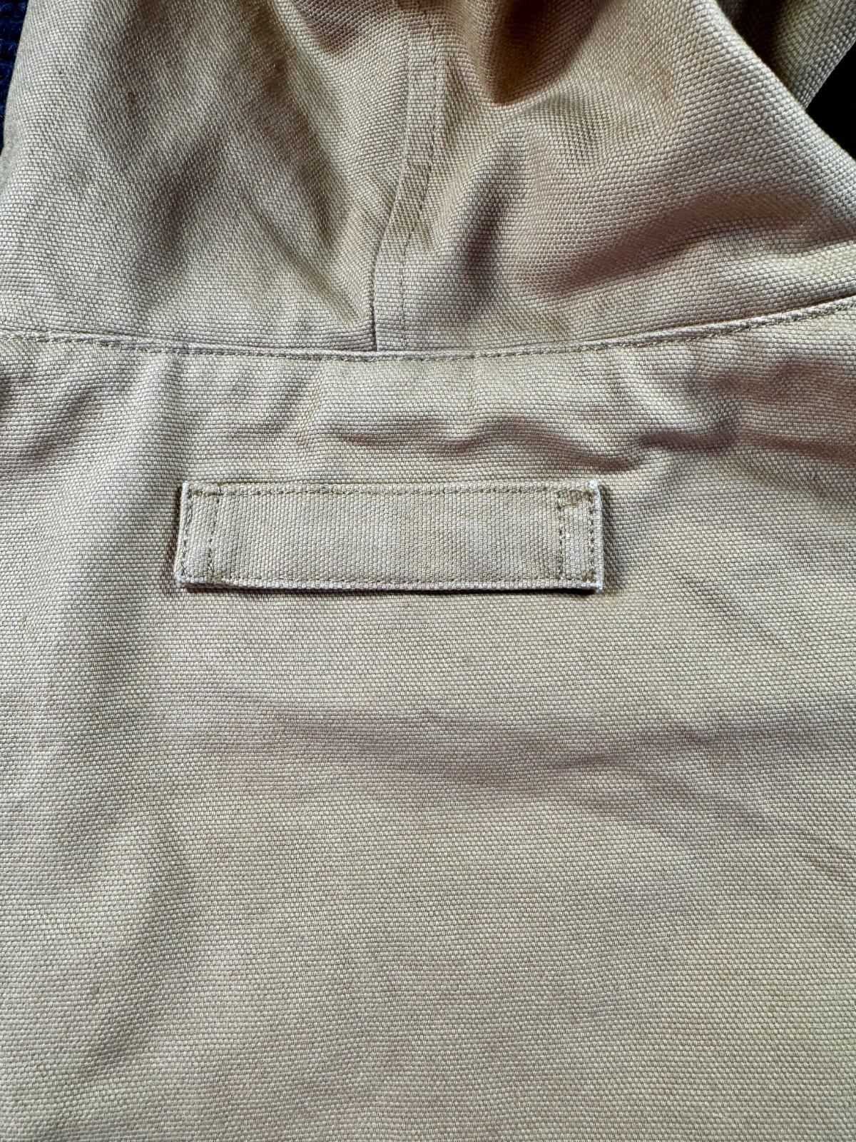 Dickies Duck Canvas Hooded Work Jacket Tan Brown Zip Up 3XL Lined