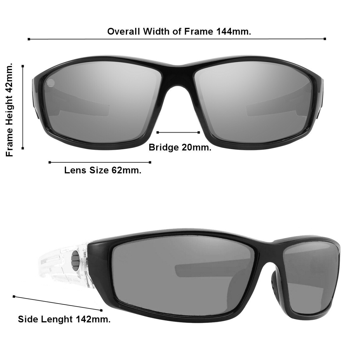 New 2025 Polarized Vertex Men AntiGlare Fishing Cycling Driving Sport Sunglasses