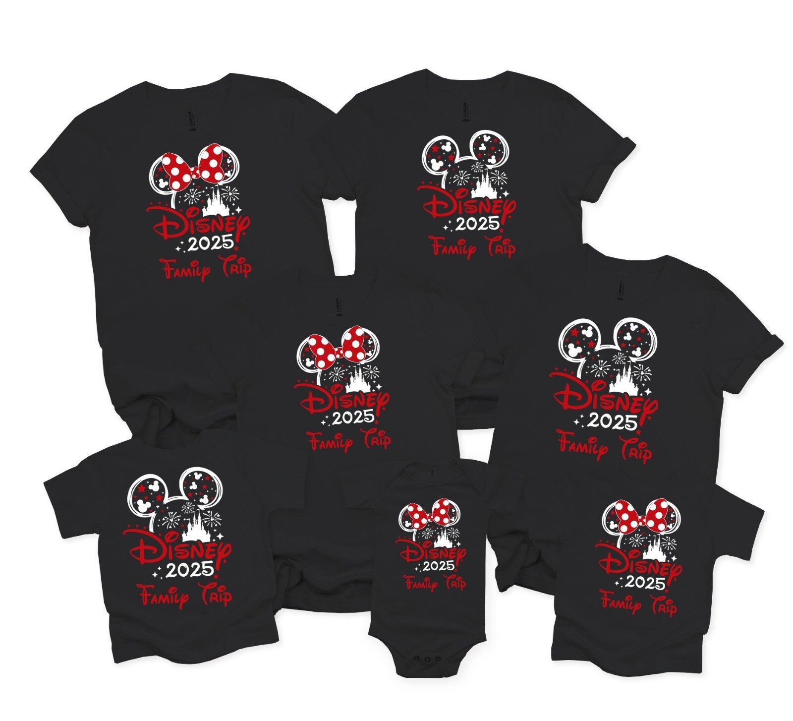 Disney Family Vacation Trip T-Shirt Disneyworld Shirt Disneyland Matching Tshirt