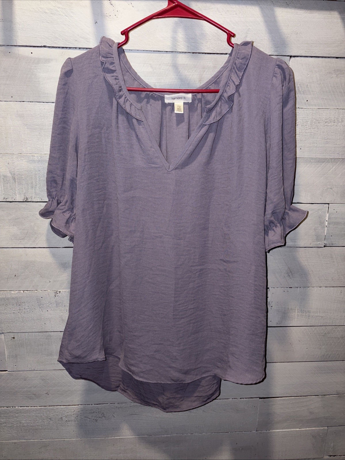 Woman’s Tamara H. Blouse Light Purple Size Large