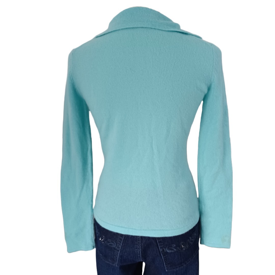 VINTAGE PECK AND PECK -100% CASHMERE SWEATER SIZE M
