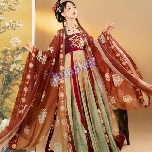 Oversized 8XL Hanfu Dress Women Chinese Ancient Traditional HanfuCosplay Costume