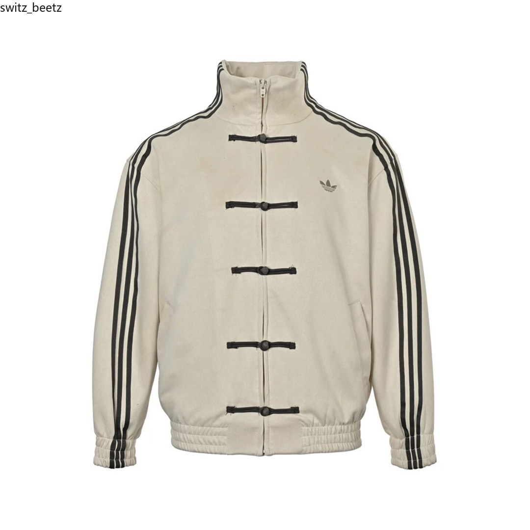 Adidas Originals Ctt Snake Year Limite Chinese Stand Collar Casual Jacket Hot