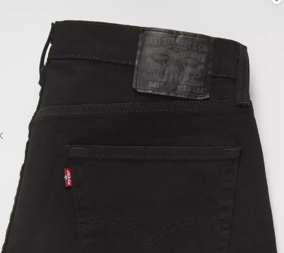Levi’s 541™ Athletic Taper Men’s Jeans, Native Cali – Black