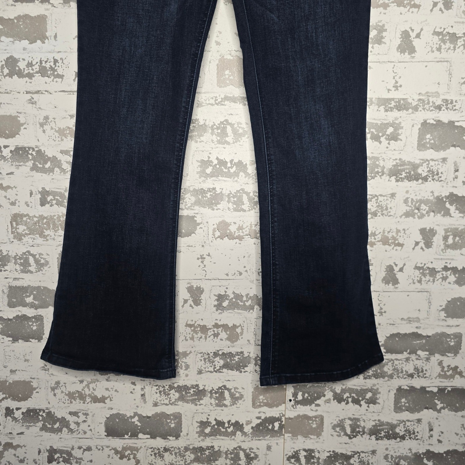 Democracy Womens Ab Technology Bootcut Jeans Dark Wash Blue Size 12 B1903KEEAXX