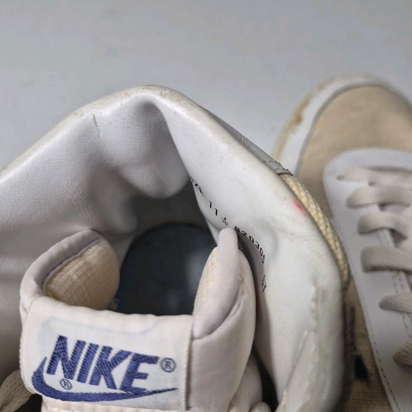 Vintage 1980’s Nike Dynasty High Top Made In Republic Of Korea Size 11.5