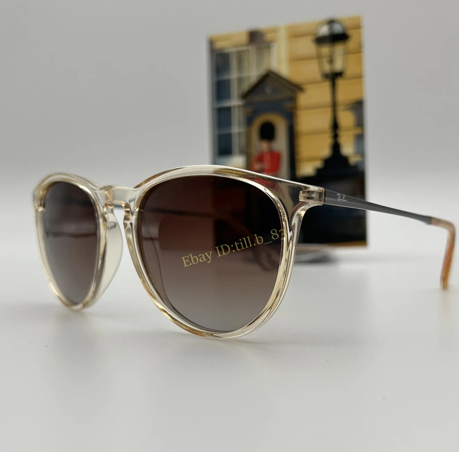 *New* RB4171 Ray-Ban Erika Polarized Sunglasses Brown Gradient UV Protection54mm
