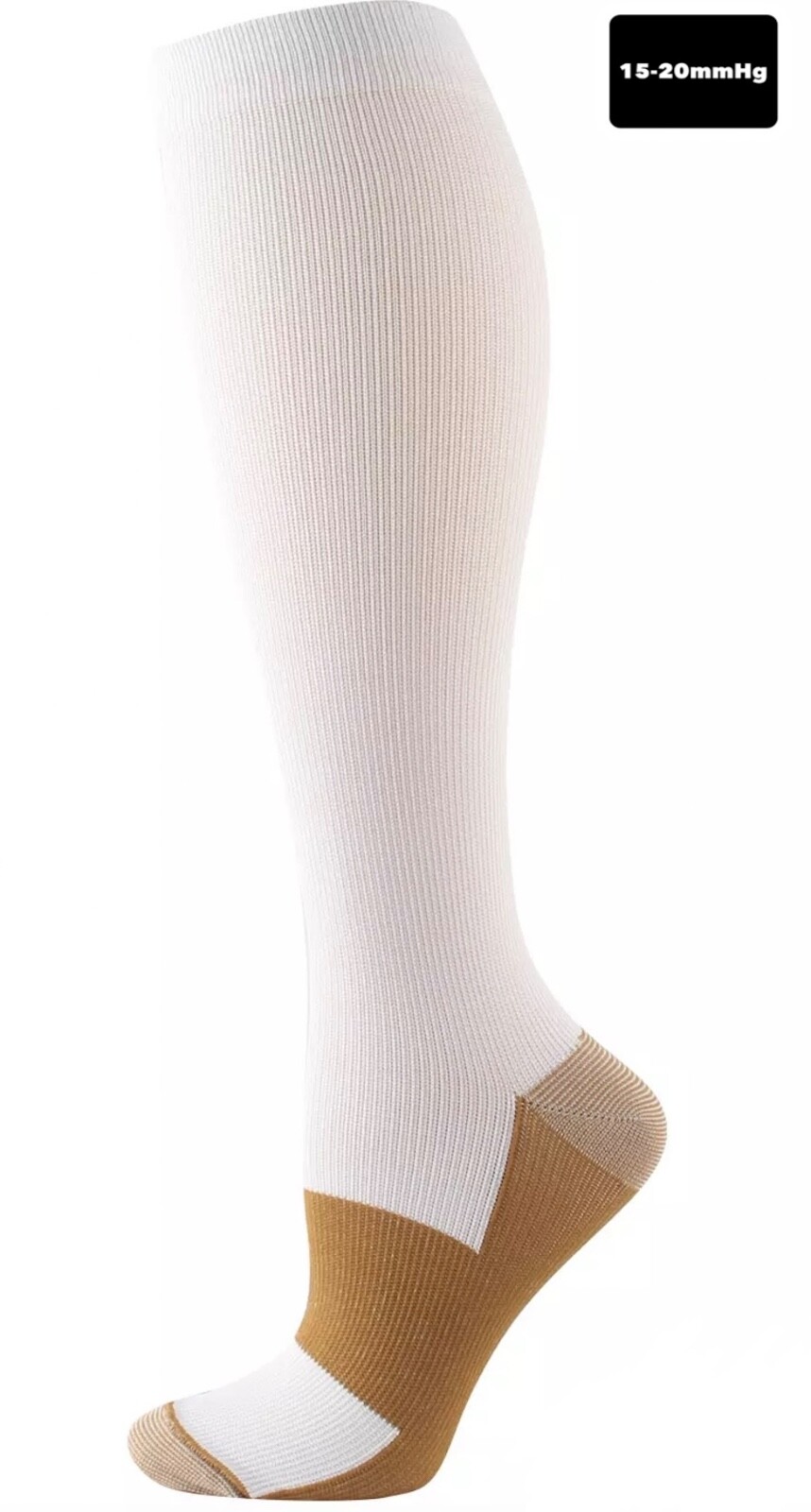 (4 Pairs) (S-4XL) Compression Socks Stockings Graduated Support Men’s Women’s