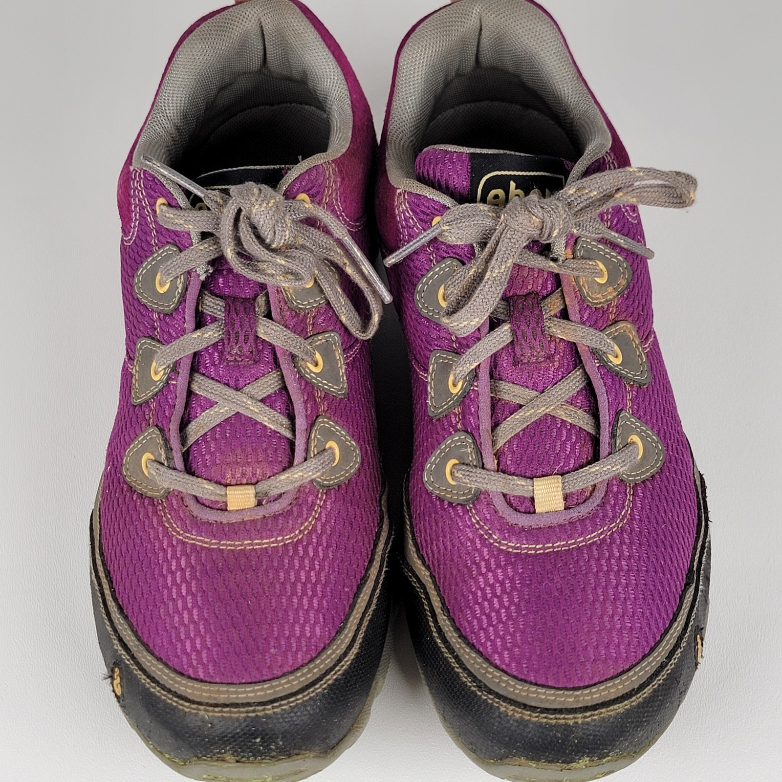 Ahnu Sugarpine Air Mesh Women’s Size US 8.5 Vibram Plum Purple Hiking Shoes
