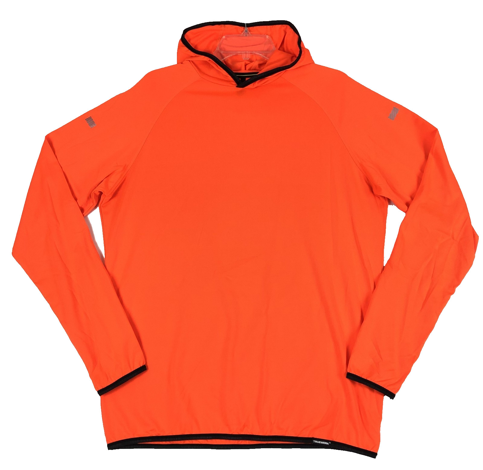 Truewerk T. 5 Werk Hoody Mens L Orange Performance Lightweight Workwear UV