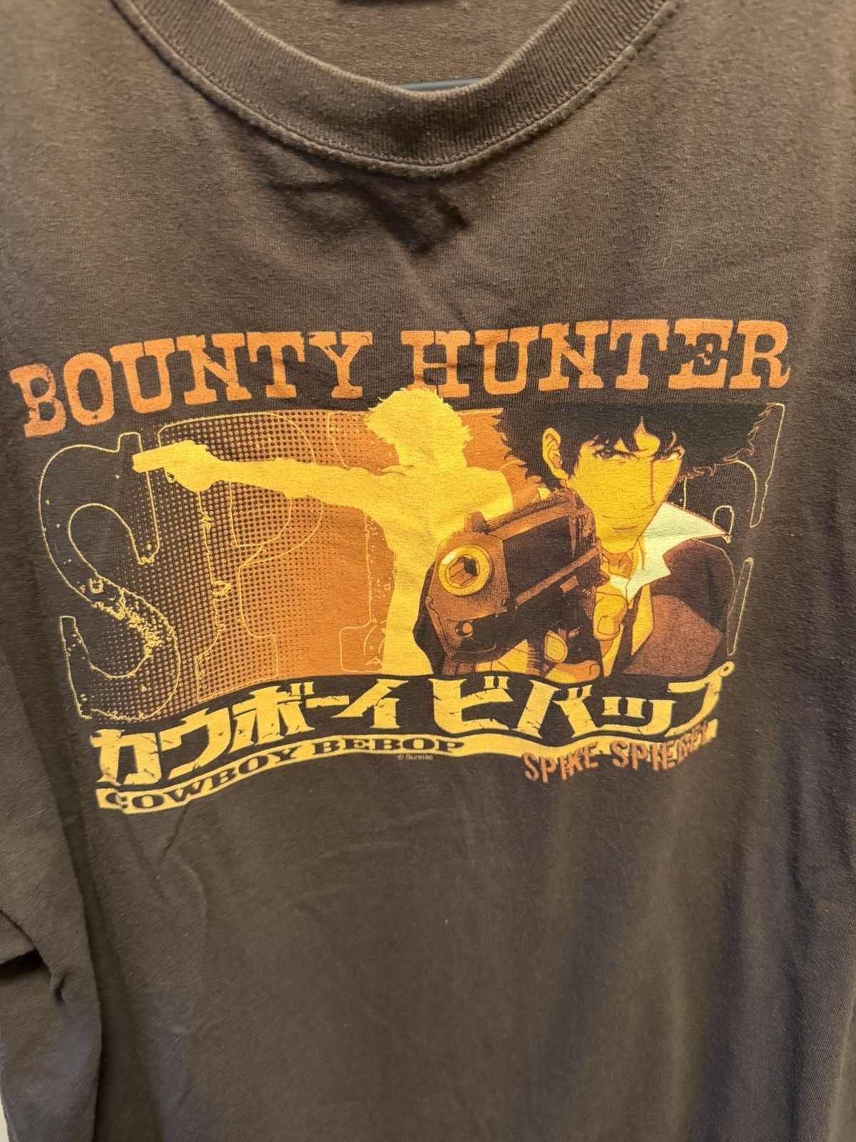 Vintage Cowboy Bebop Graphic T-Shirt Tee Bounty Hunter Anime ODM Tag Mens 2XL