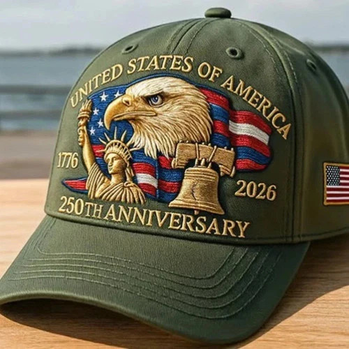 Baseball Cap United States 250th Anniversary Hat