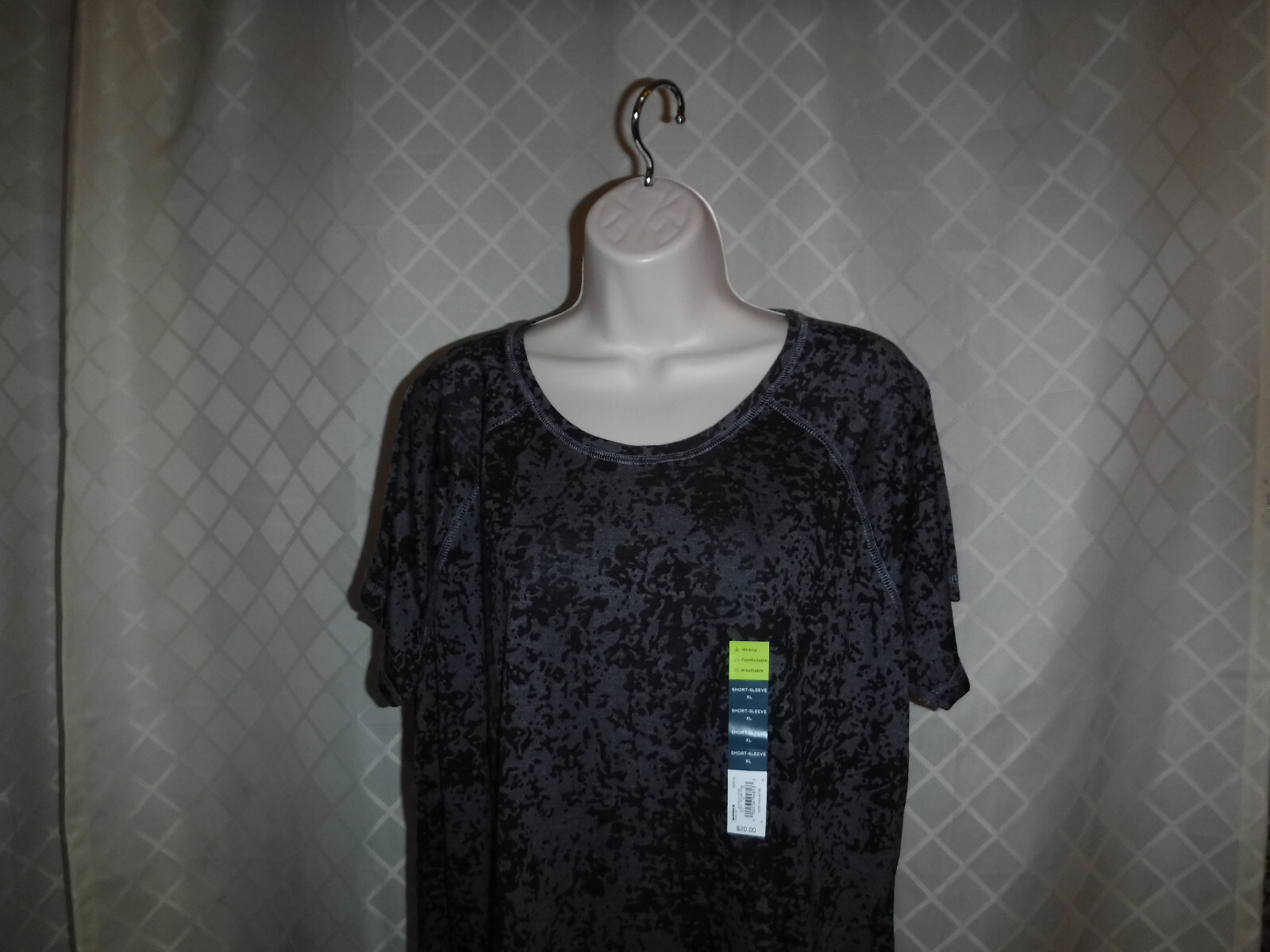 Size Plus Short Sleeve Active T-Shirts ,3X,2X,1X,Tek Gear Many Colors NWT