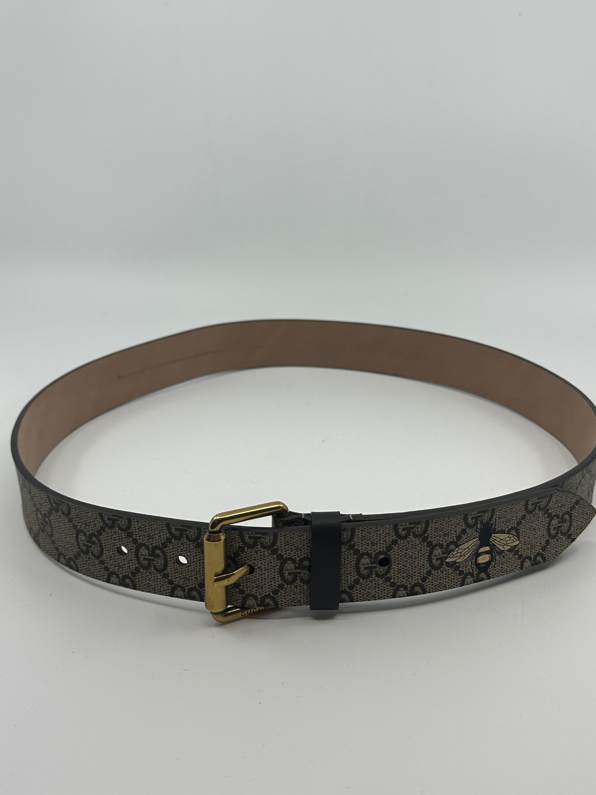 Tiger Brown MonoGucci Mens Belt