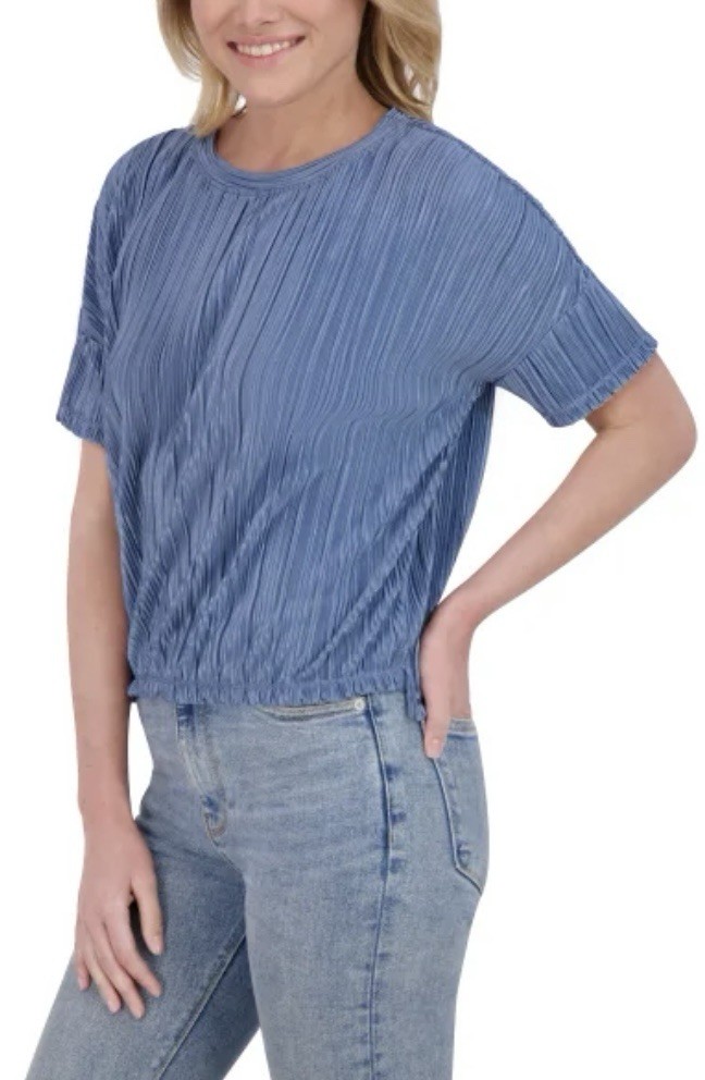 Andrew Marc Women’s Lot of 3 Plisse Tops Pick Your Size NWT