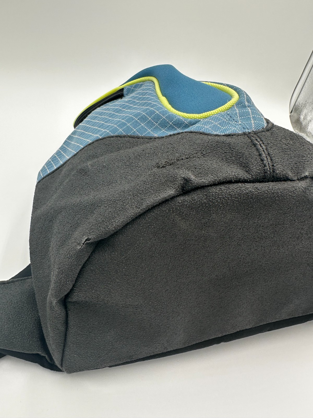 Nike Mini Backpack Y2K Gray Black Volt Yellow Small Daypack 13×9