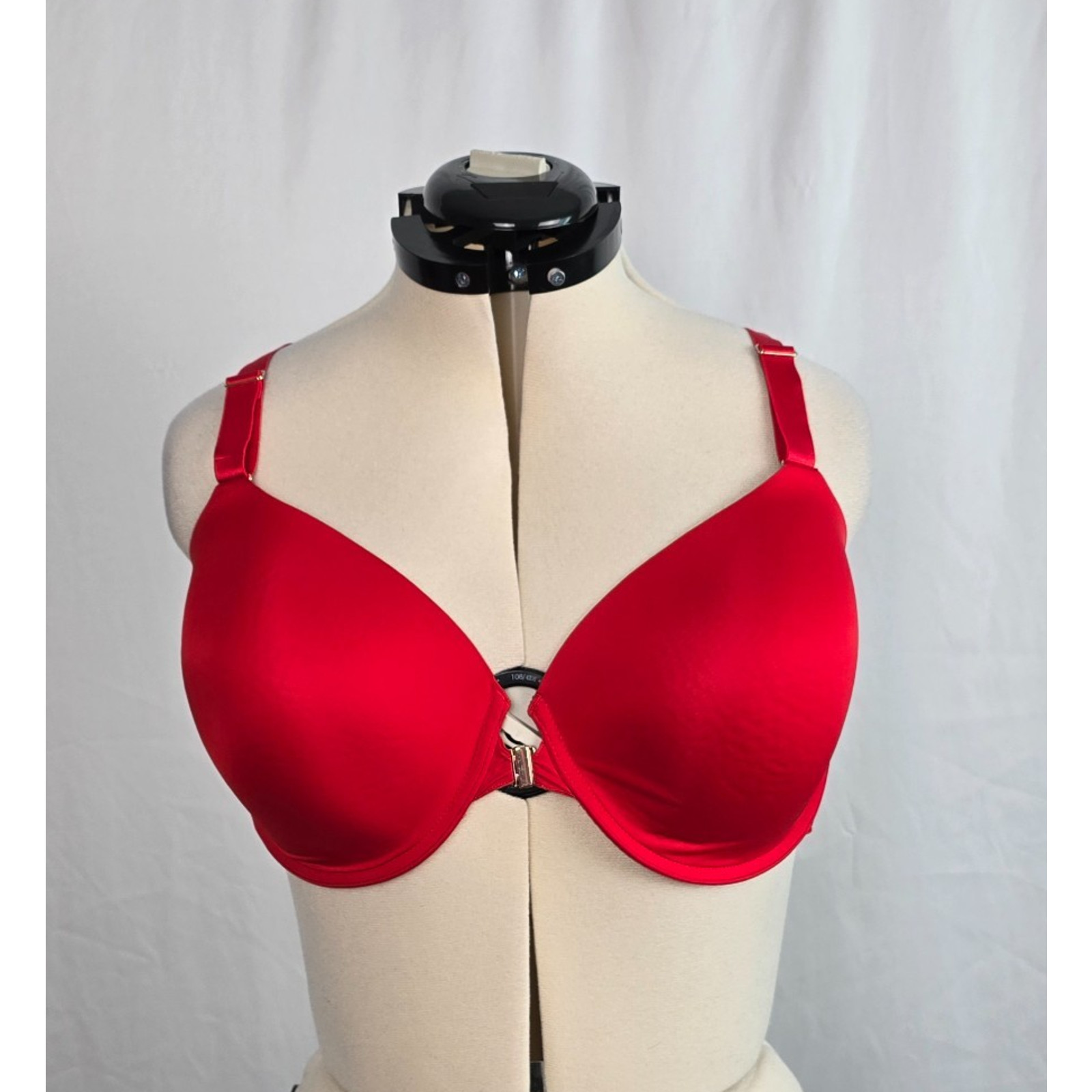 Soma Bra Women’s 42D Vanishing 360 Perfect Coverage Red Front Clasp