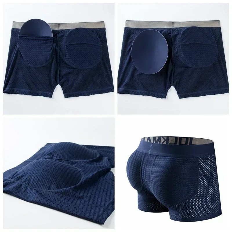 Men Padded Briefs Butt Lifter Enhancer Hip Sexy Underwear Body Shaper Short US