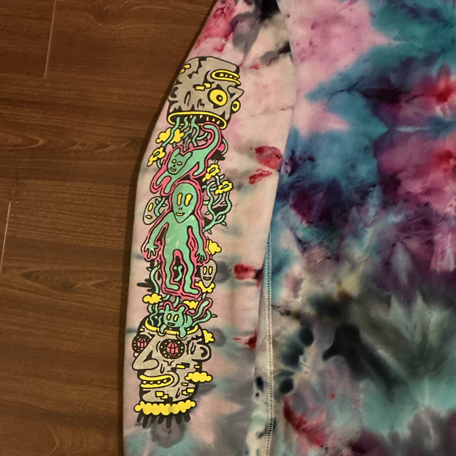 Killer Acid Men’s Tie-Dye-HEAVY DUTY 100% COTTON- LIMITED RUN- ONLY 75-100 made