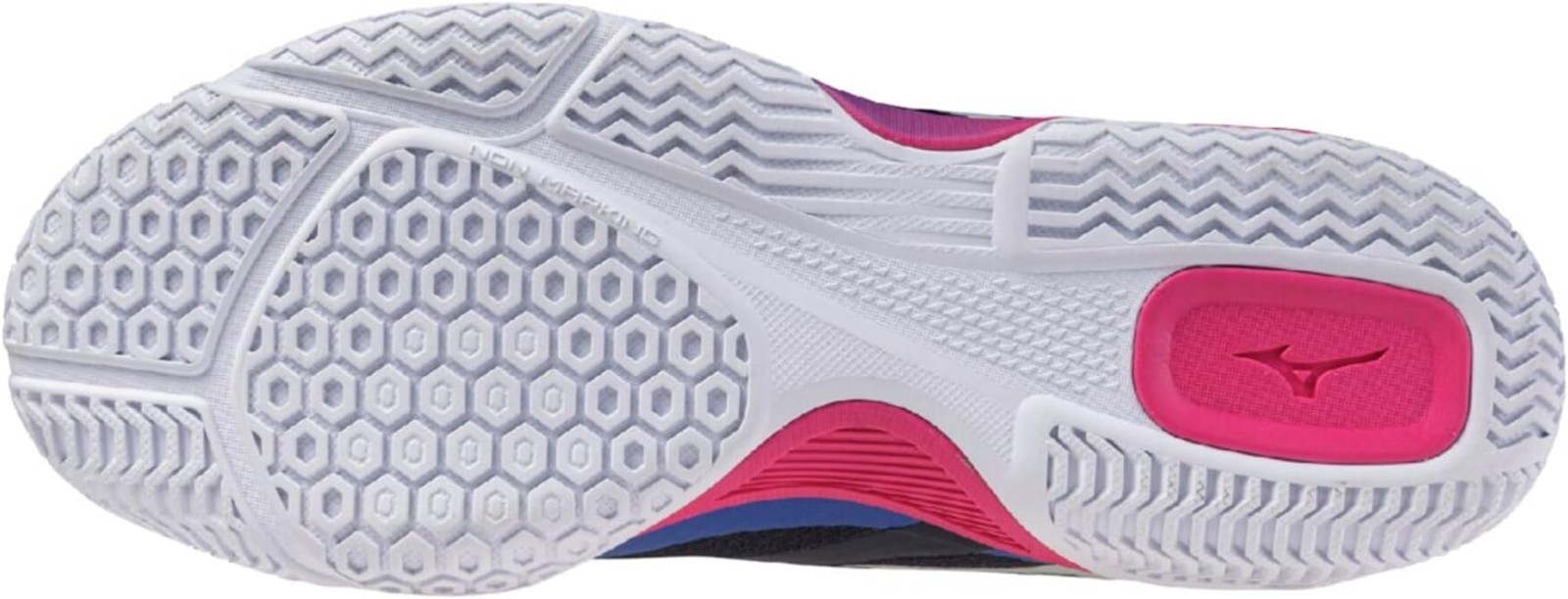 MIZUNO Table tennis Shoes WAVE MEDAL 8 81GA2582 Navy/Coral/Purple