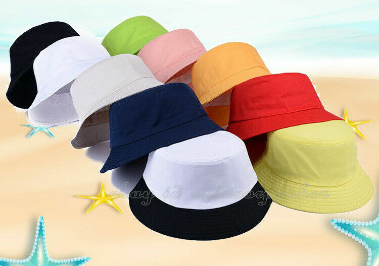 M-XL Large Men Women Bucket Hat Cap Fisherman Hat Casual Outdoor Sunproof Cap