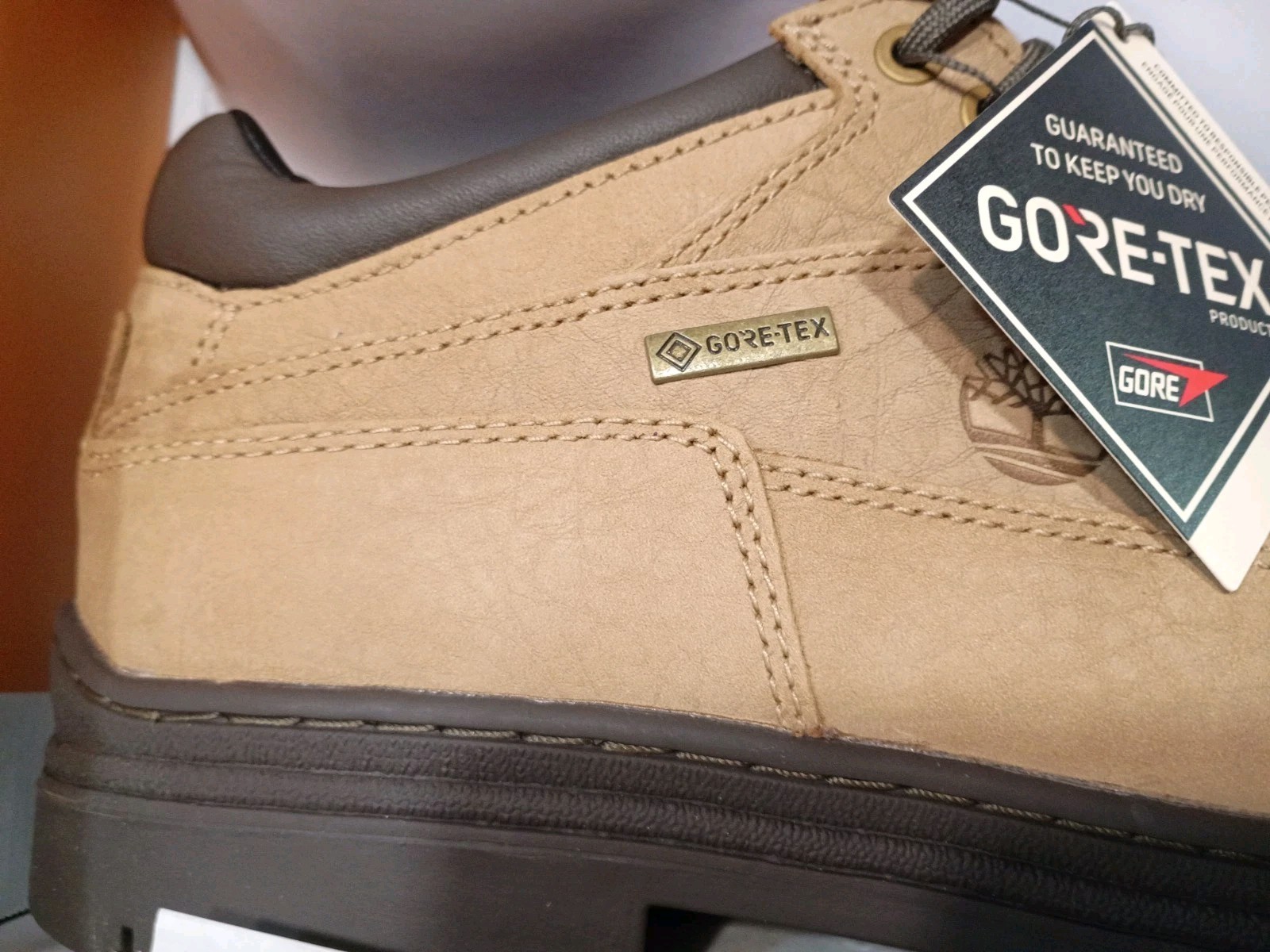 Rare Find ! Timberland Waterproof Heritage Leather Chukka Gore-Tex Boots Sz 9.5