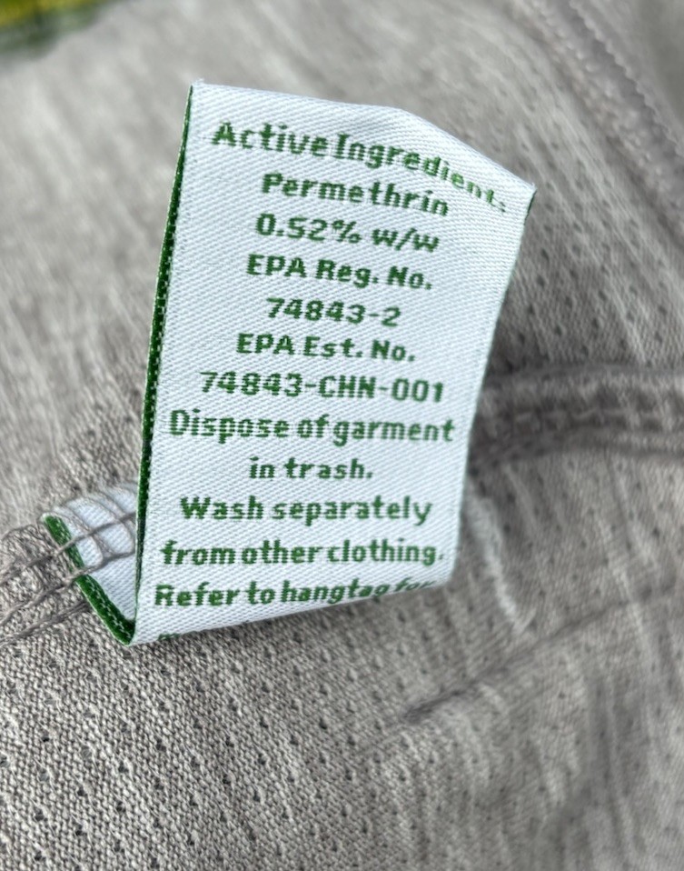 Insect Shield White Sierra Hood Pullover Gray Bug Free Base Camp Shirt