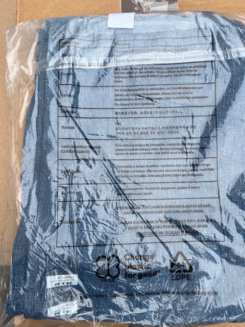Levi’s Men’s 505 Regular Fremont Drop-Shot 34W x 34L. NEW SEALED!!!
