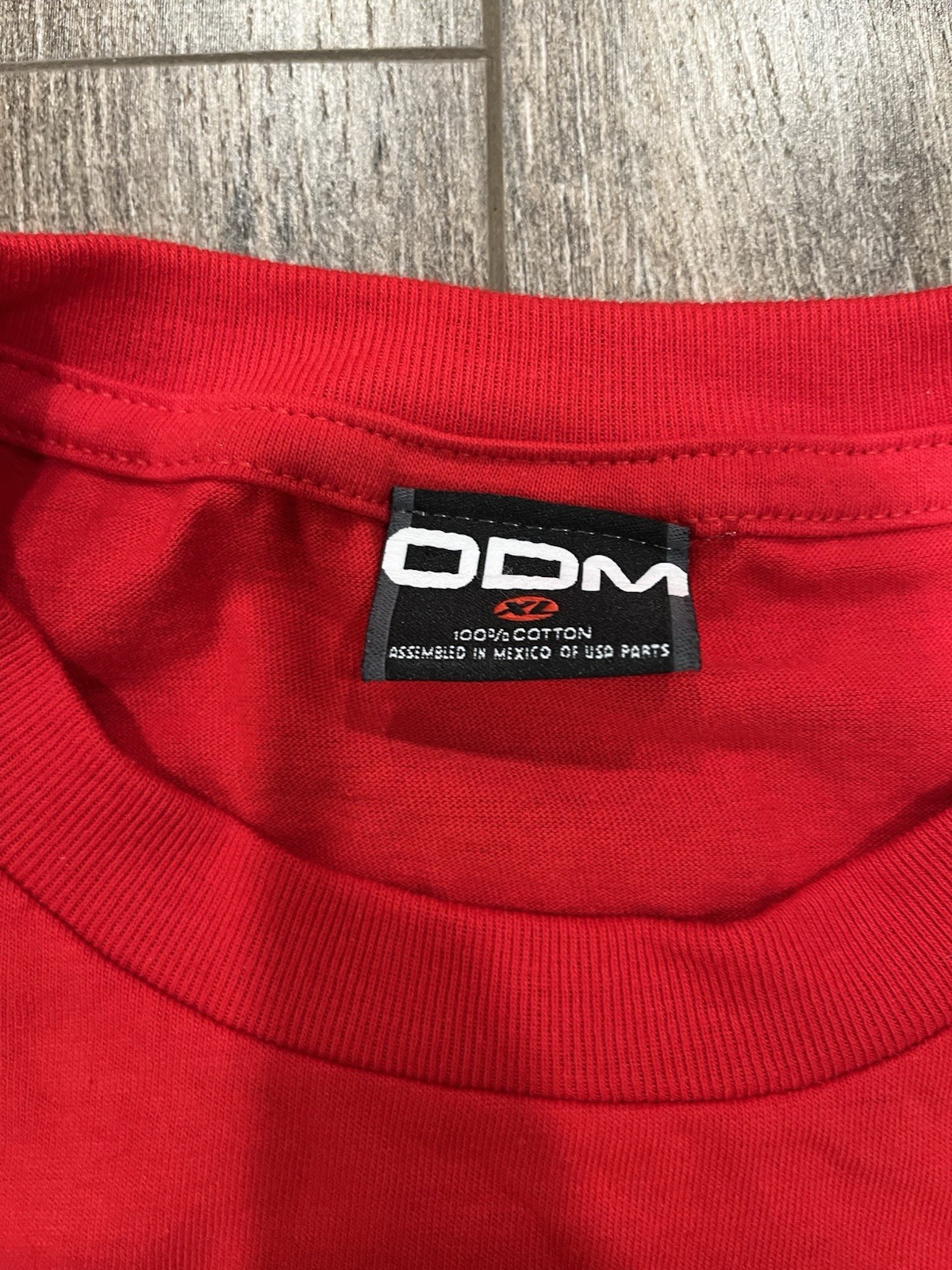 Vintage 90s Y2K Cowboy Bebop Spike Spiegel Vicious ODM Anime Red XL Shirt
