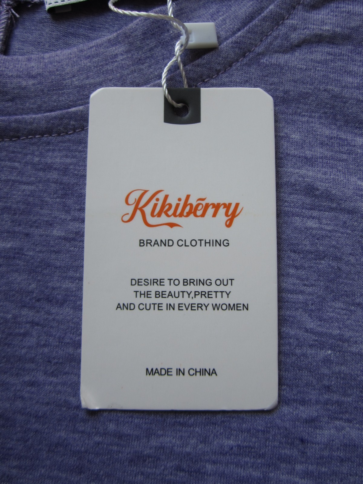 Kikiberry women’s XL light purple sleeveless blouse tank w/ back zipper