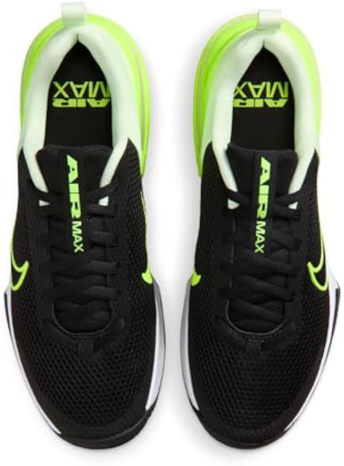 Nike Men’s Air Max Alpha Trainer 6 Workout Shoes, Black/Volt-Volt Tint-Barely Vo