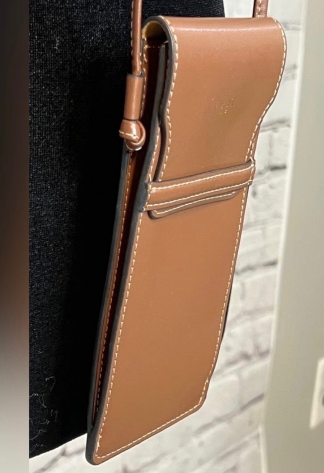 CELINE PARIS CELL PHONE HOLDER EYE GLASS CASE CROSSBODY