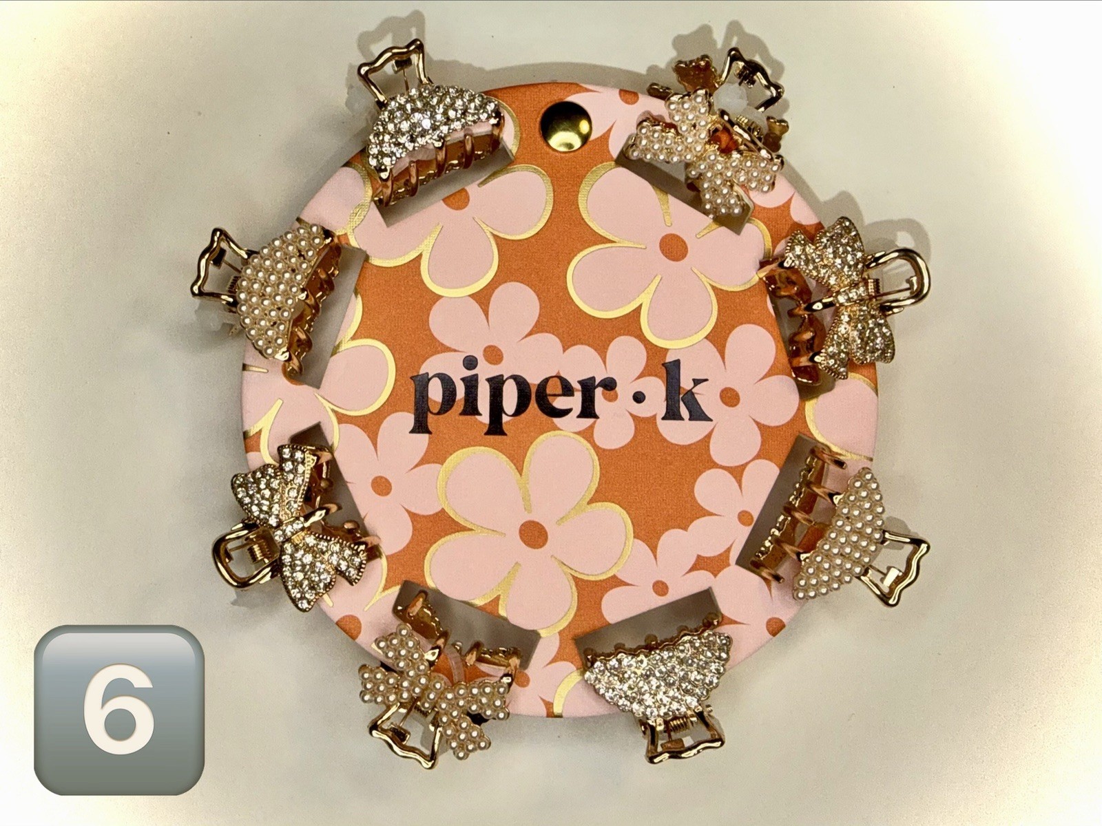 Piper K Gold Metal Hair Clip NEW – YOUR CHOICE – HUGE LOT