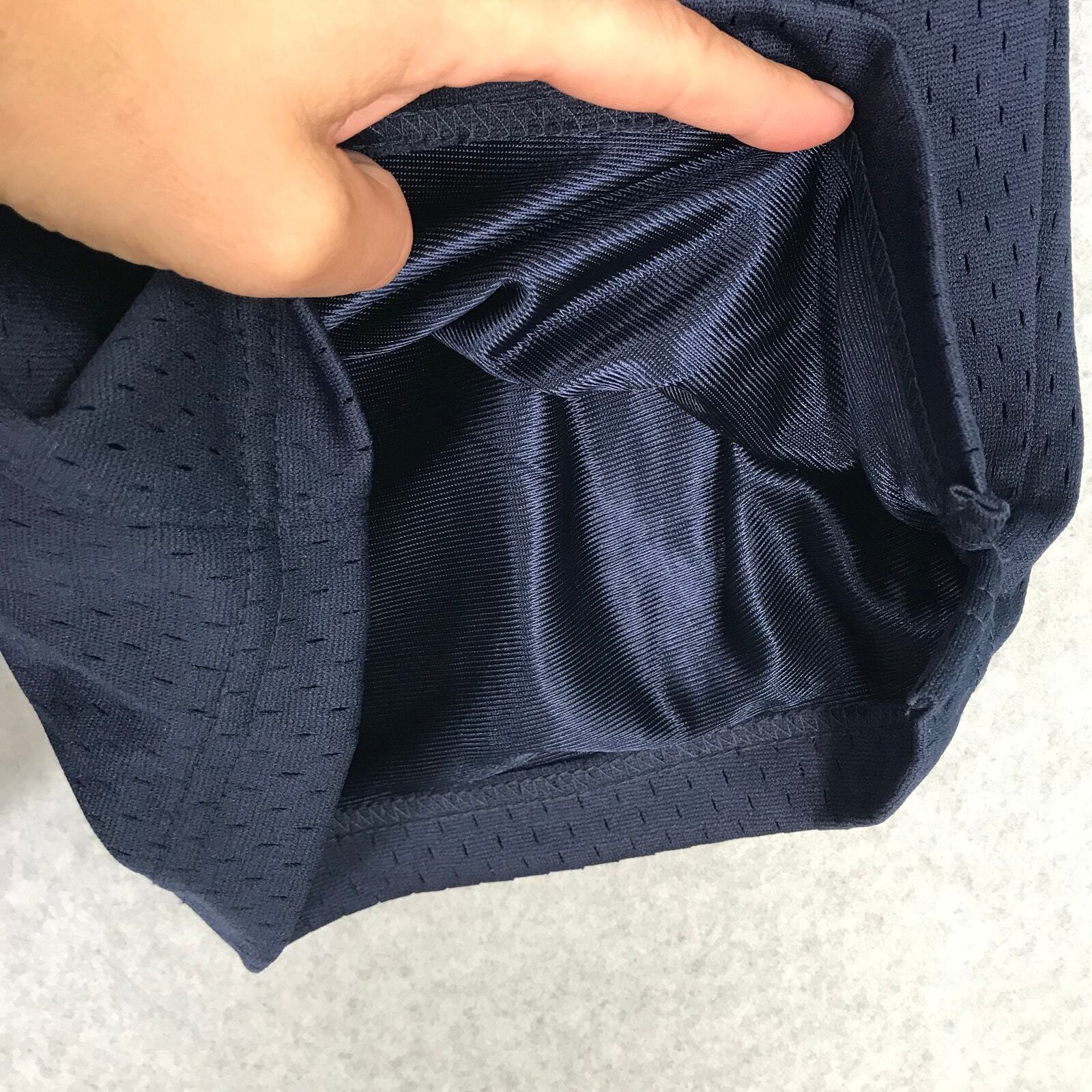 Onia Shorts Men Small Navy Blue Air Mesh Gym Active Basketball Exercise Pockets