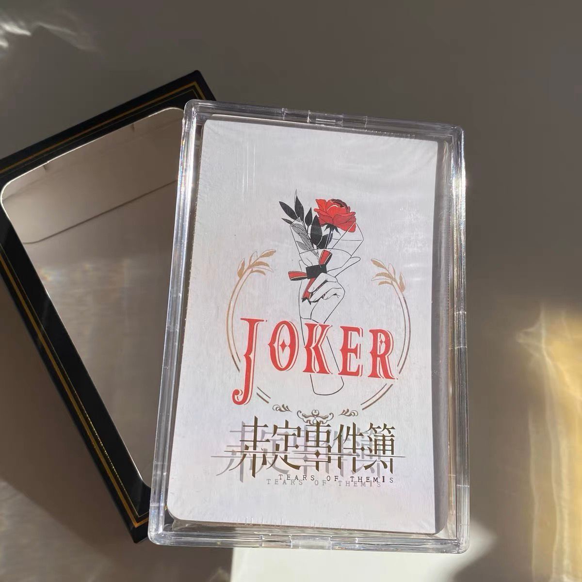 Mihoyo Official Tears Of Themis Zuo Ran Xia Yan Poker Card Playing Cards Anime