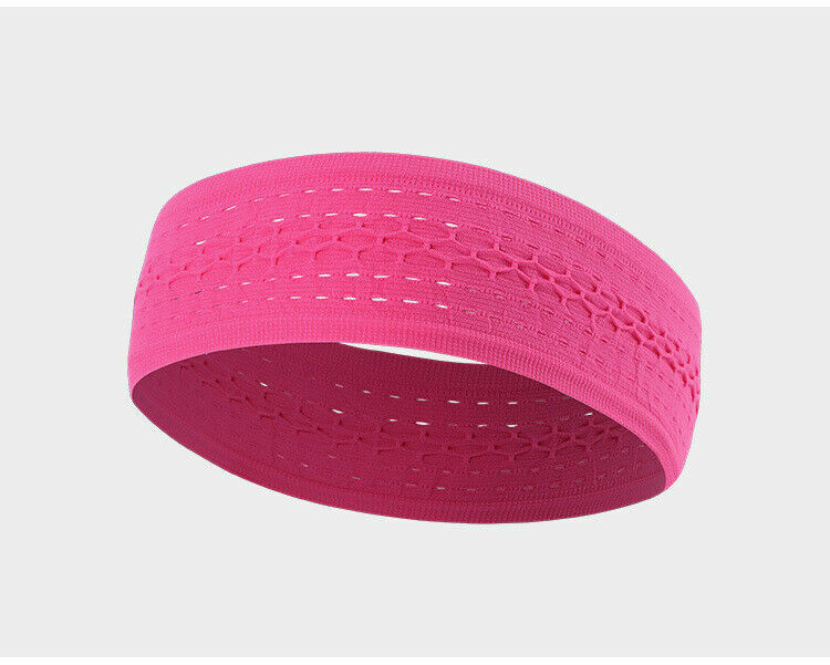 Men Women Outdoor Sports Anti-slip Sweatband Headband Yoga Gym Stretch Head Band