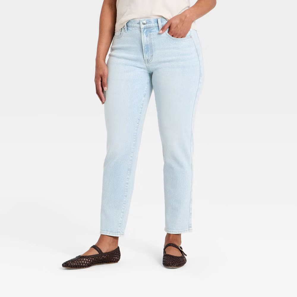 Women 80 Slim Mid-Rise Ankle Length Pant – Universal Thread Light Wash