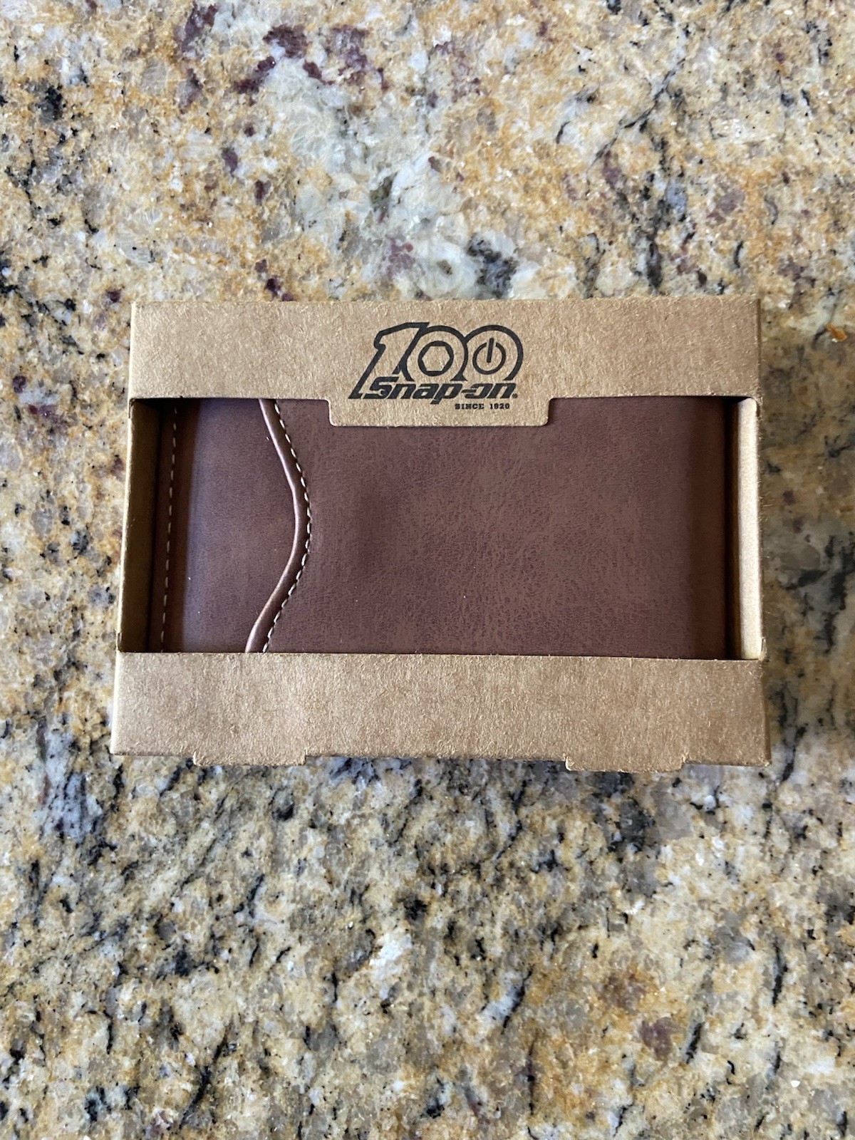 Snap-On 100th Anniversary Brown Wallet