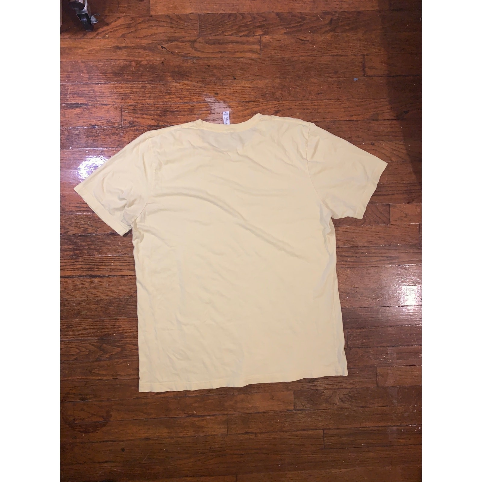 Cowboy Bebop Anime T Shirt XL Yellow Bella Canvas Faye Valentine