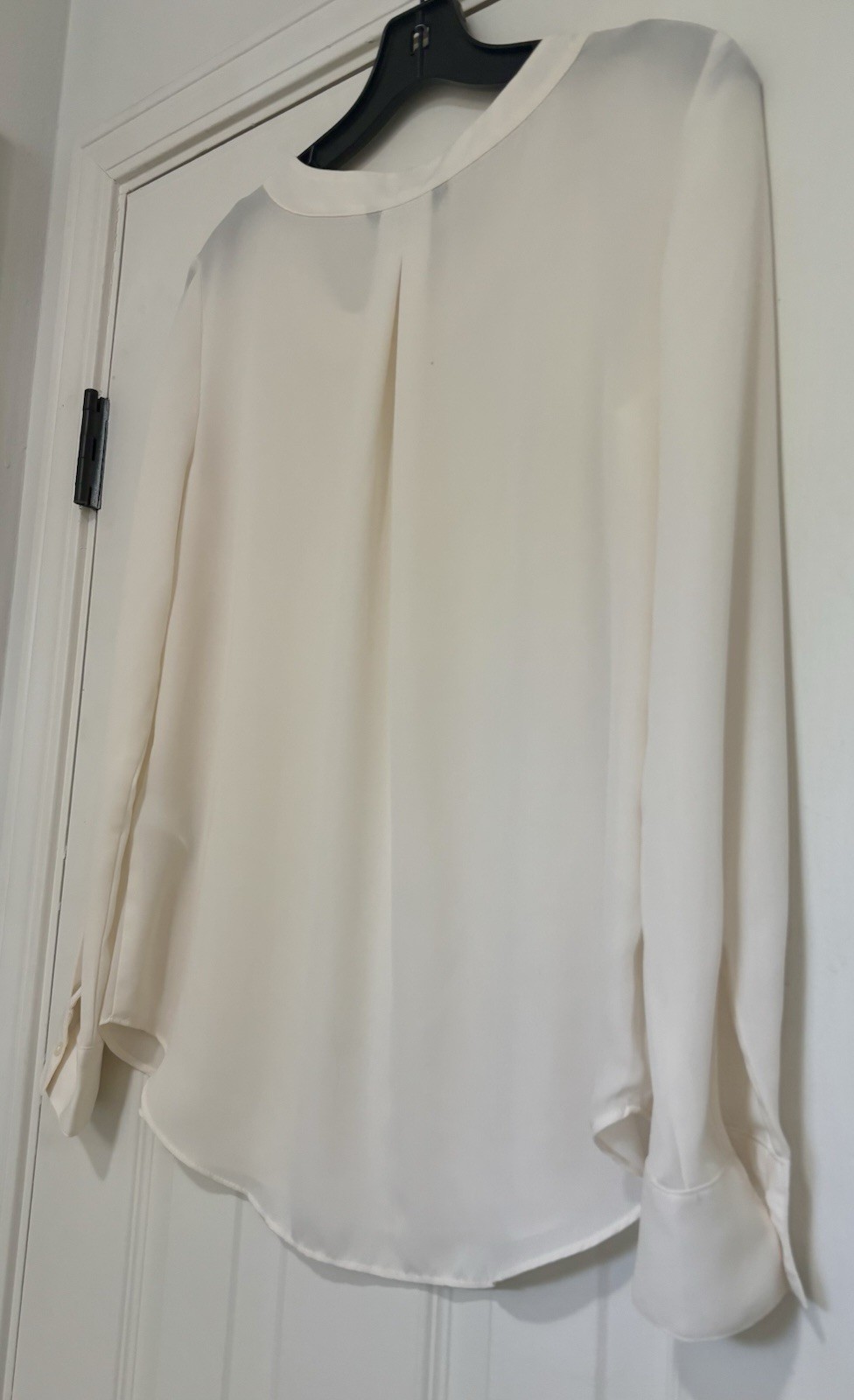 NWOT Banana Republic Old Money Pleat Back Quiet Luxury Scandi Minimal Size S