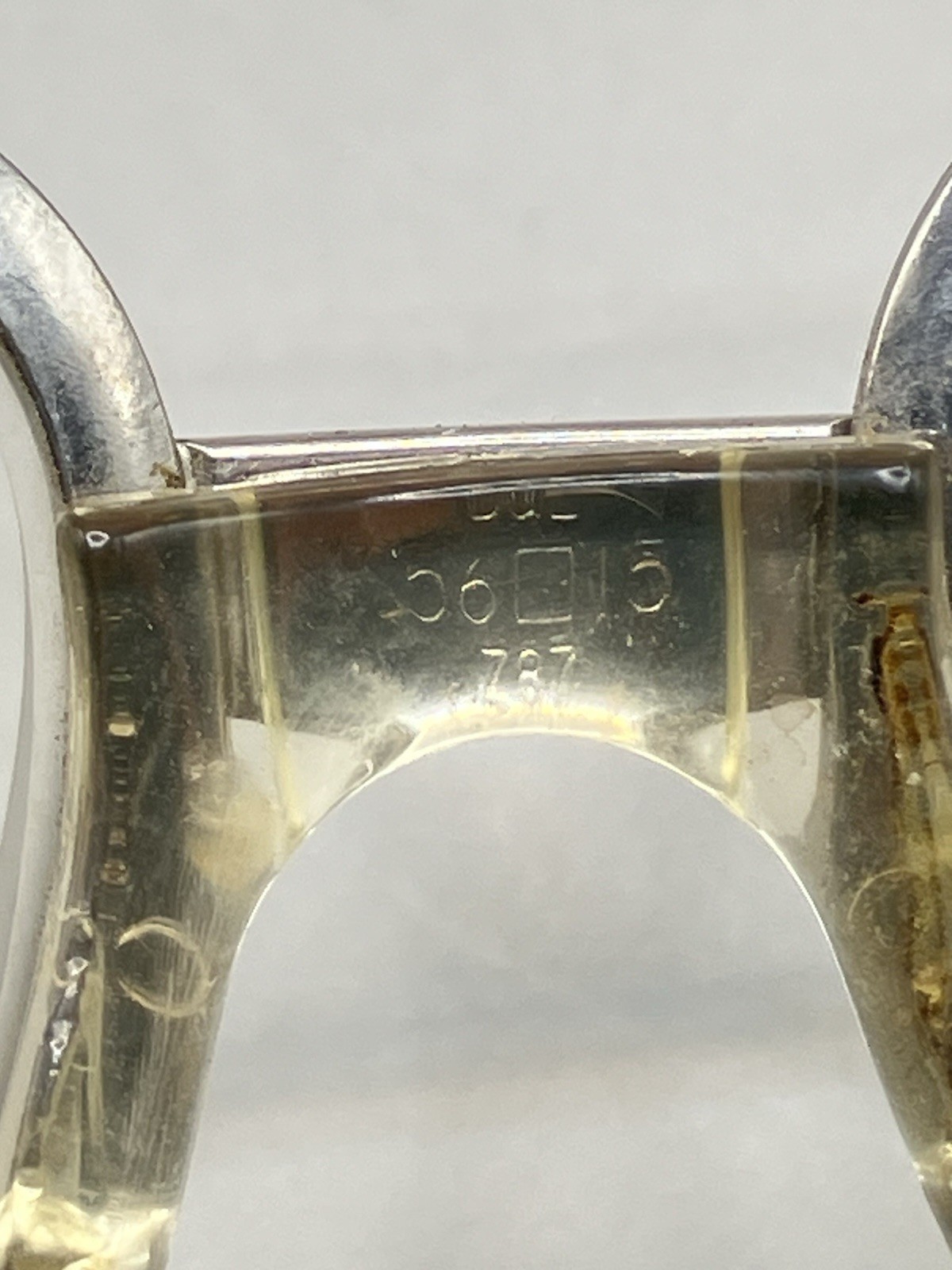 Vintage B&L Z87 Safety Aviator Glasses Jeffrey Dahmer Eyeglasses 56 [] 15 787