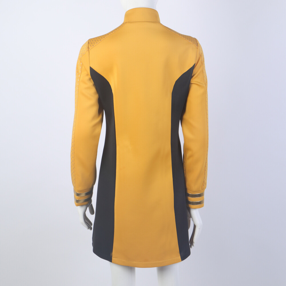 For Strange New Worlds Cosplay Number One Gold Blue Red Dress Starfleet Uniforms