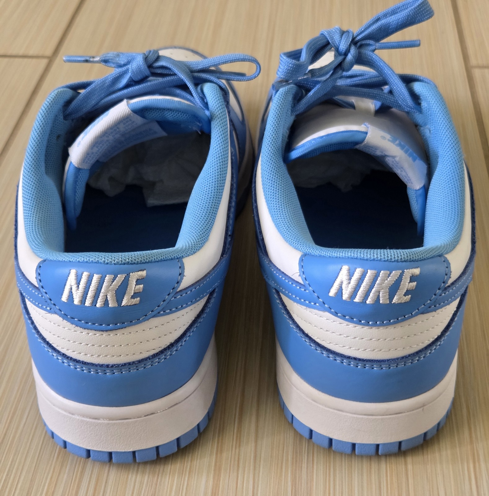 Nike Dunk Low University Blue White Sneakers DD1503-100 Mens 10 Womens 11