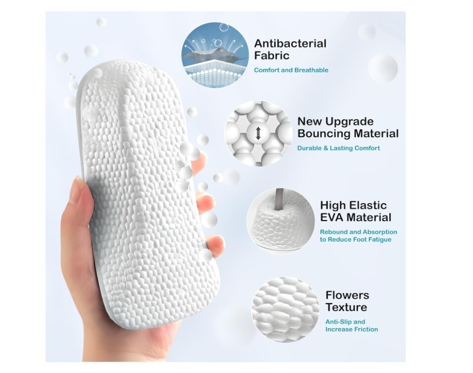 Height Increase Insoles Invisible Heel Lift Taller Shoe Inserts Pad Men Women US