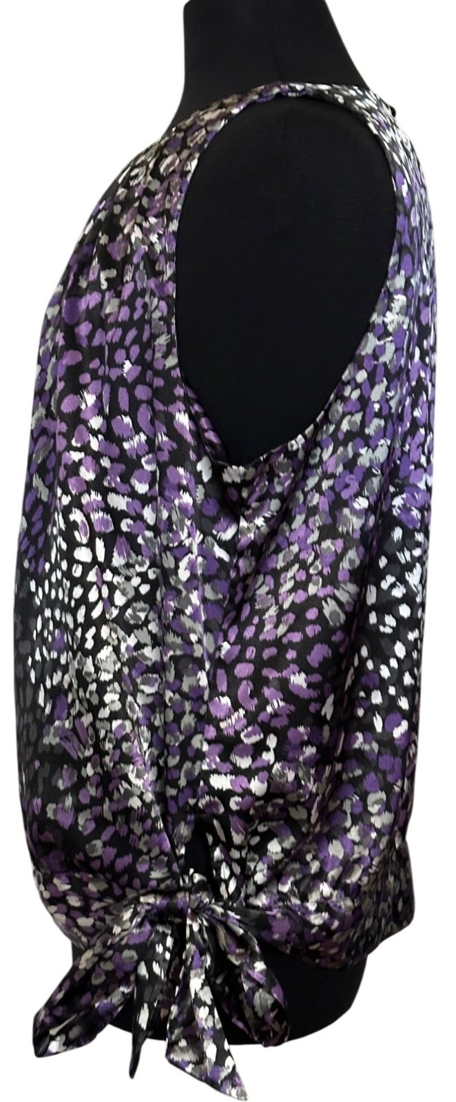 APT. 9 Sleeveless Geometric Blouse Polyester Spandex Blend Women’s Size XL